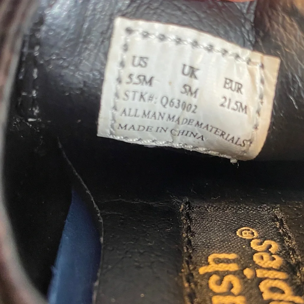 Hush Puppies Classic Black Kids Dress Shoes size infant 5.5